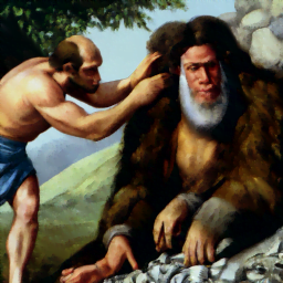Julie, you are most like Samson from the Bible.